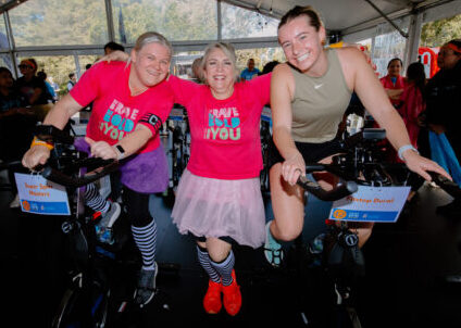 Teams supporting The Big Spin to raise funds for seriously sick and injured children supported by Ronald McDonald House Charities Greater Western Sydney