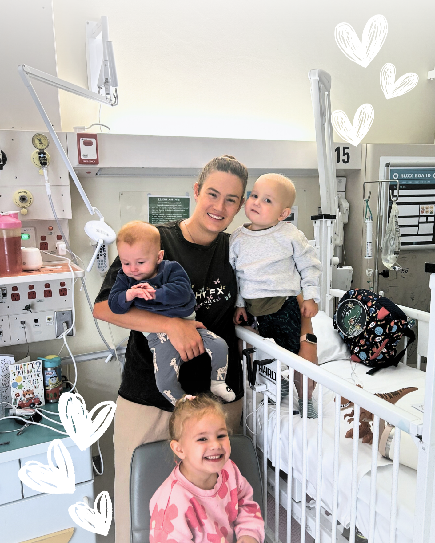 Family supported by Ronald McDonald House Charities Greater Western Sydney