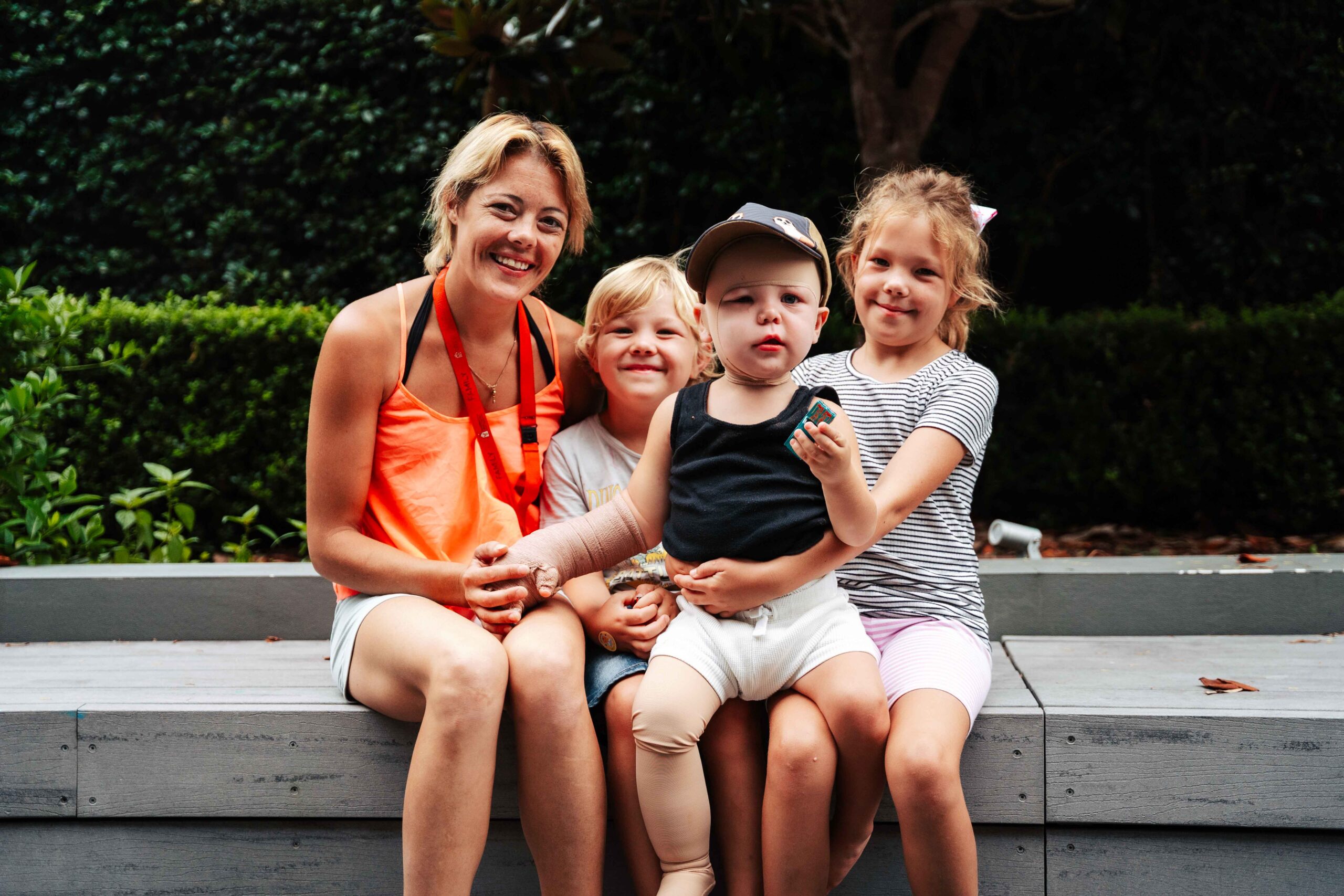 Family supported by Ronald McDonald House Charities Greater Western Sydney