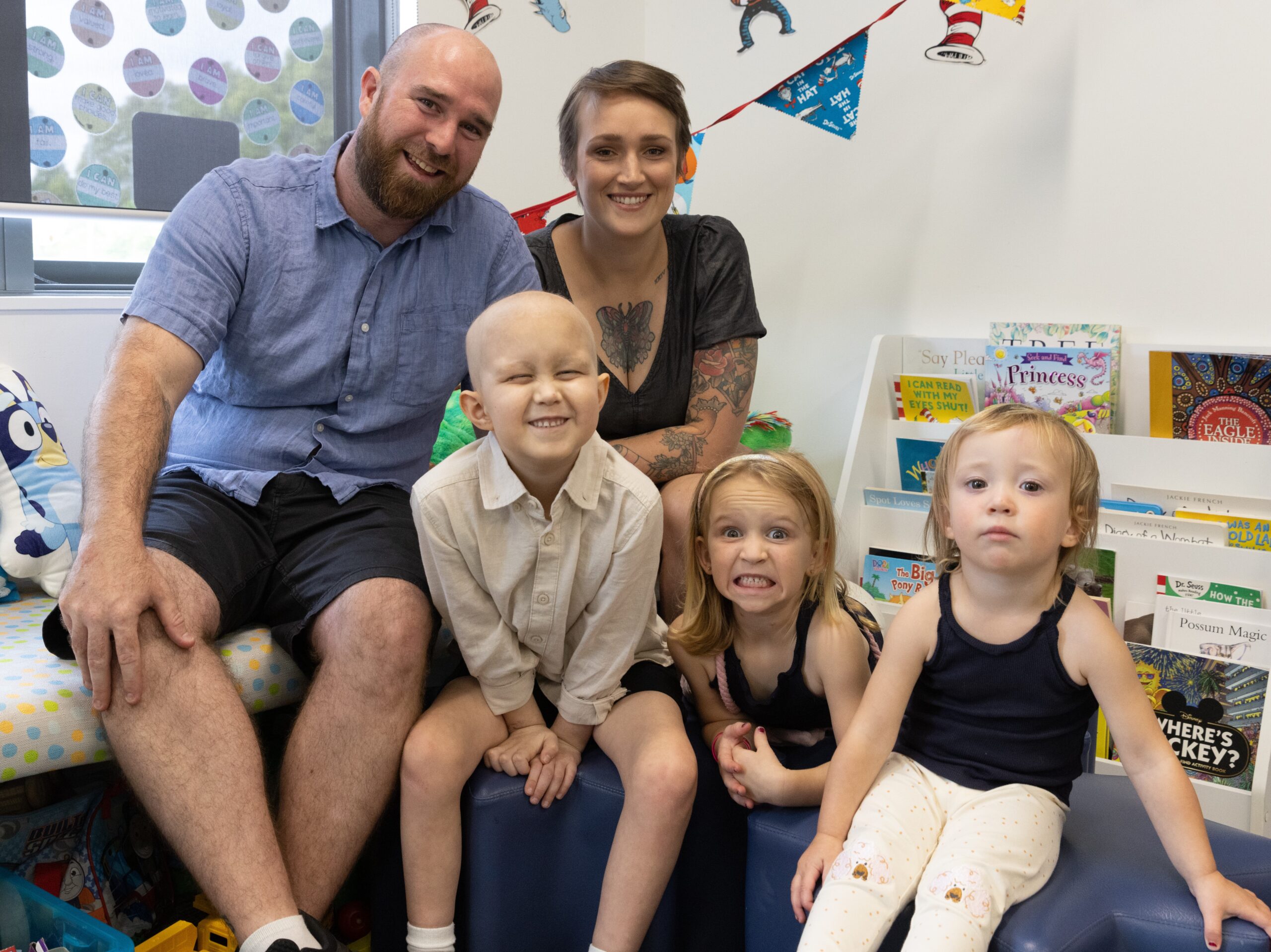 Family supported by Ronald McDonald House in Westmead